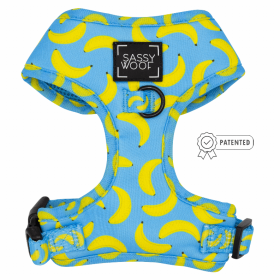 Adjustable Harness (Color: Peeling Sassy, size: Xsmall)